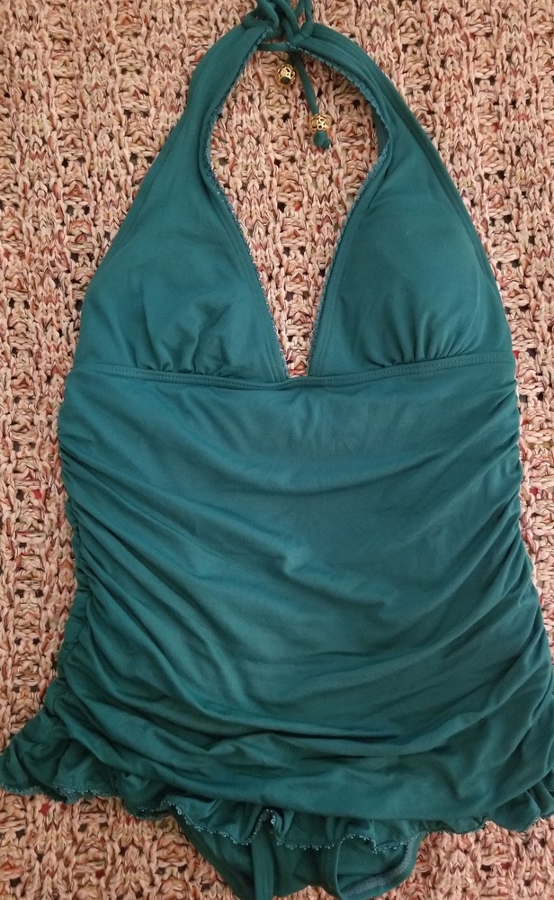 Juicy Couture Beach Surf Royalty Green Halter Sm
